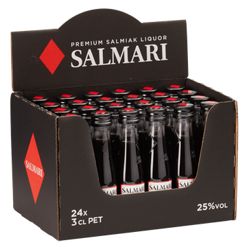 Salmari Premium Salmiak Liquor 24x3cl